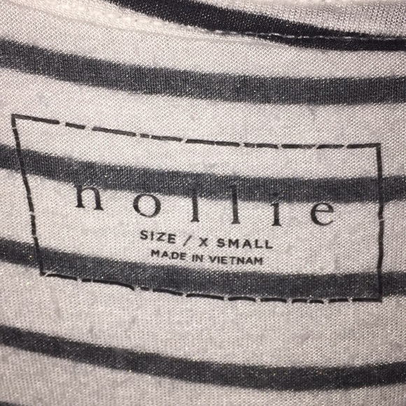 nollie black and white striped tee - Picture 2 of 2